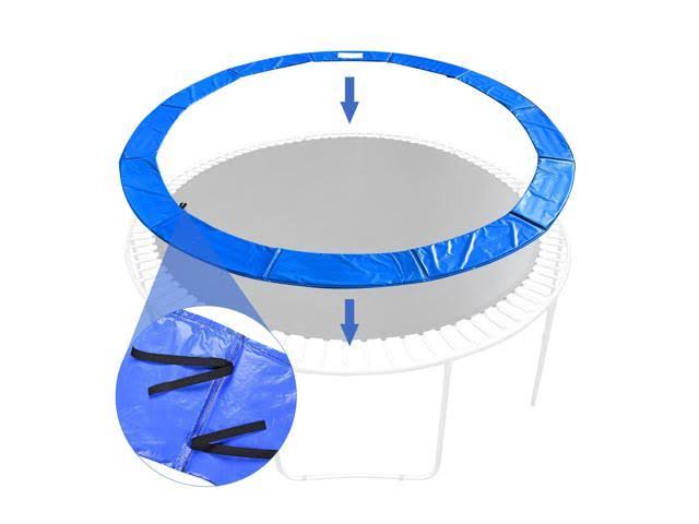 Blue Round Trampoline Safety Pad V6480