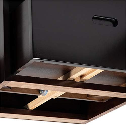 Solid Wood Staircase Storage Bunk Twin Over Full Espresso C5313