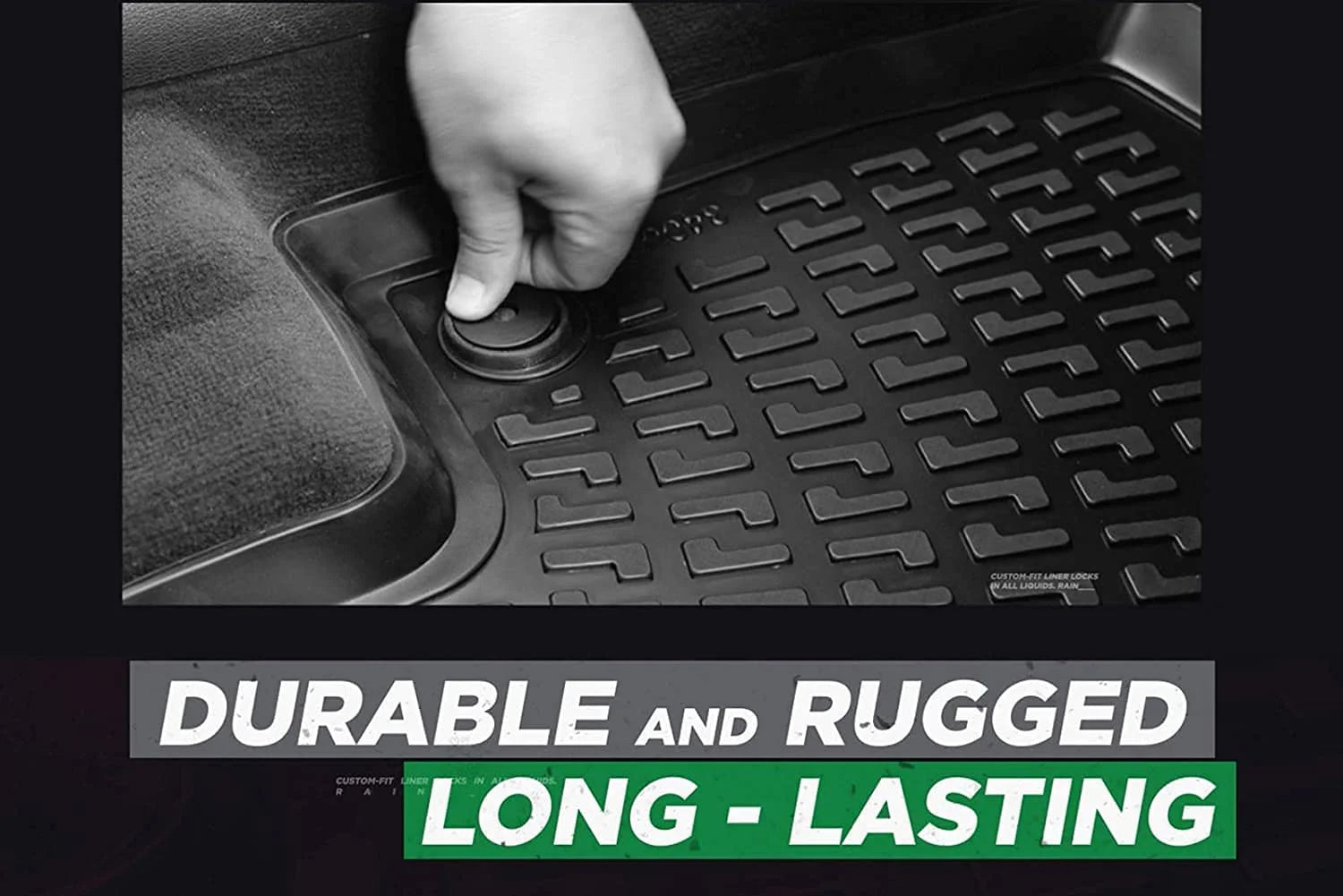 Waterproof Cargo Liner Trunk Floor Mat for Honda HRV 2016-2020 J7255