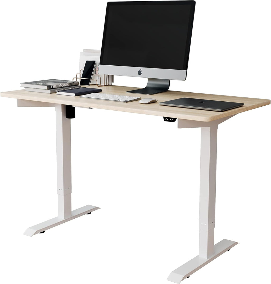 Oak Sit to Stand Desk N87607