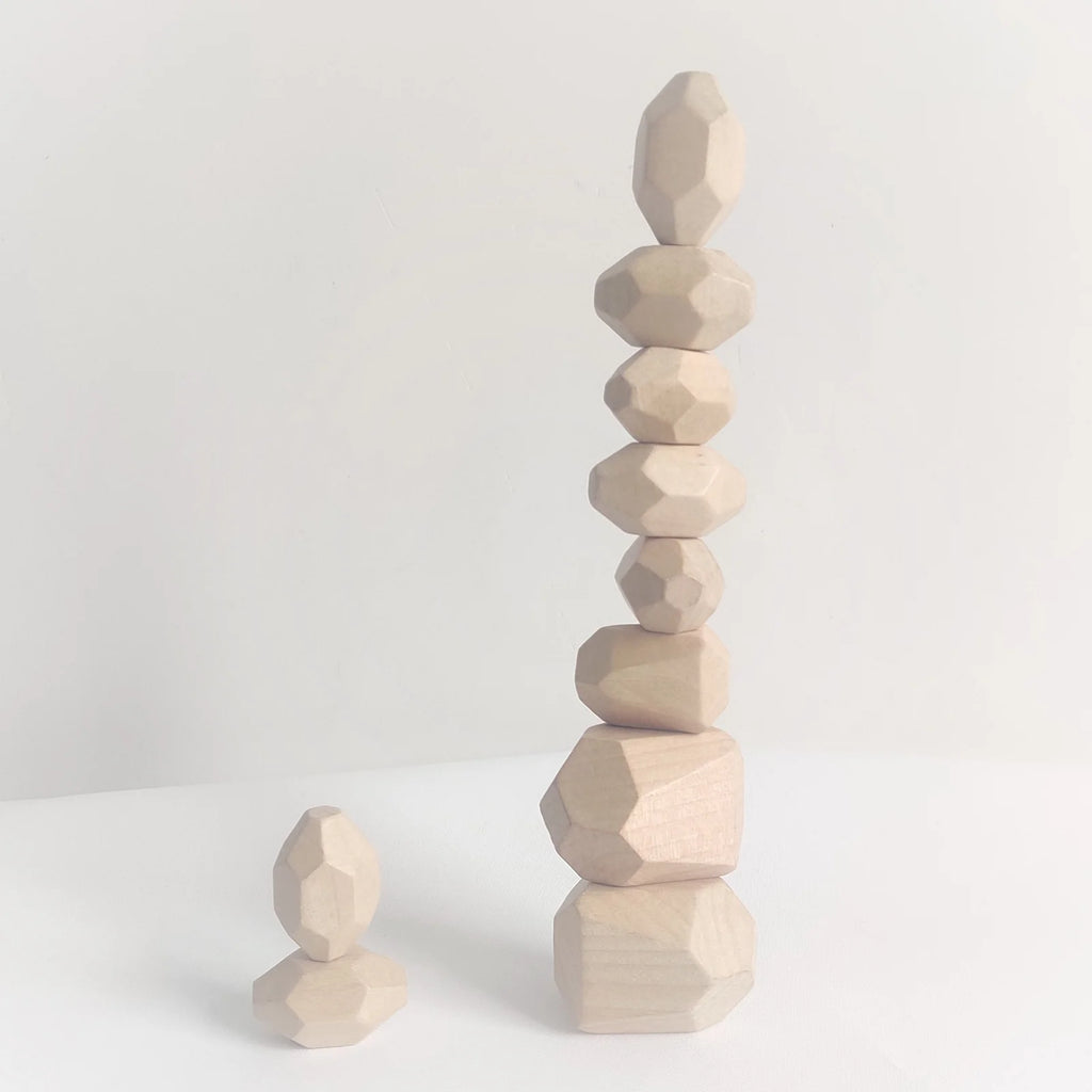 Nordic Baby Wooden Building Blocks Balance Stacking Game Puzzle Toys R45266