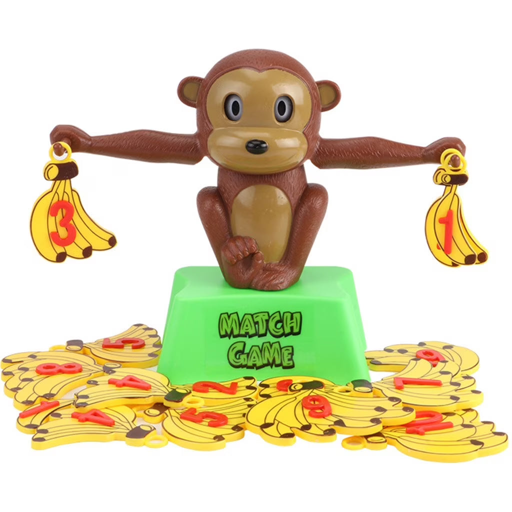 Monkey Number Match Desktop Interactive Game C634027