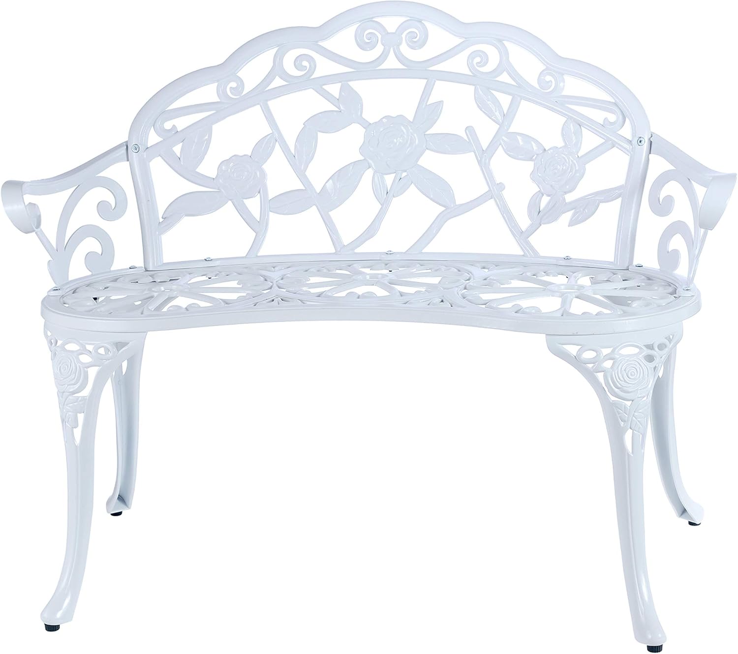 Copper Cast Aluminum Double Seat Patio Bench H835