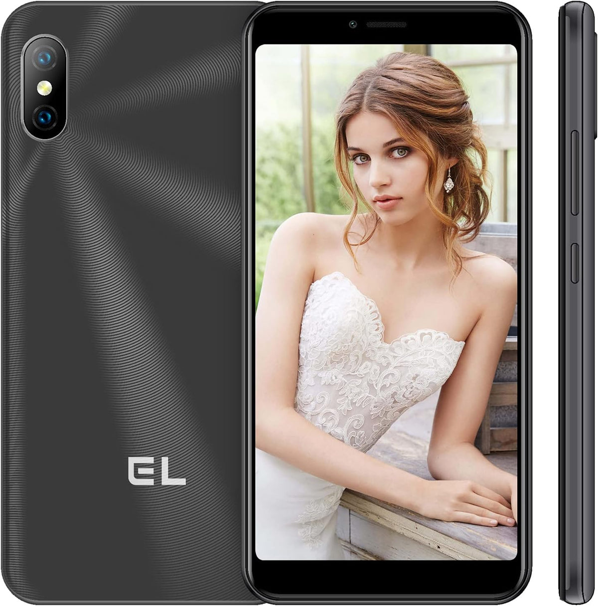 Unlocked 4G Dual SIM Smartphone, Android 8.1 5.5" Full-Screen, 2500mAh Battery, Red S5302