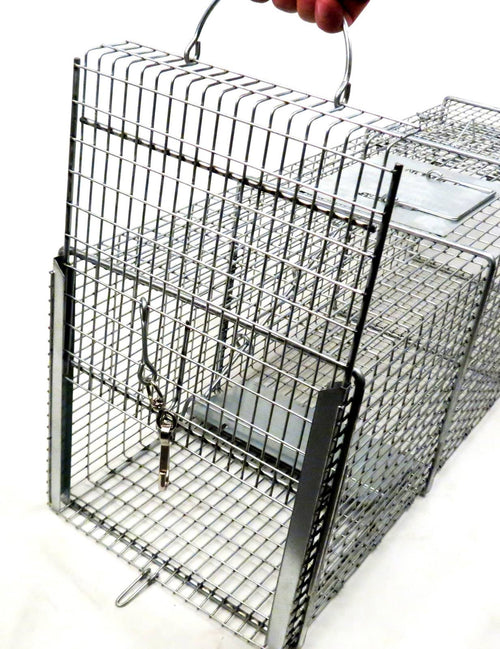 1 Door Live Trap with Rear Sliding Access Door T18391