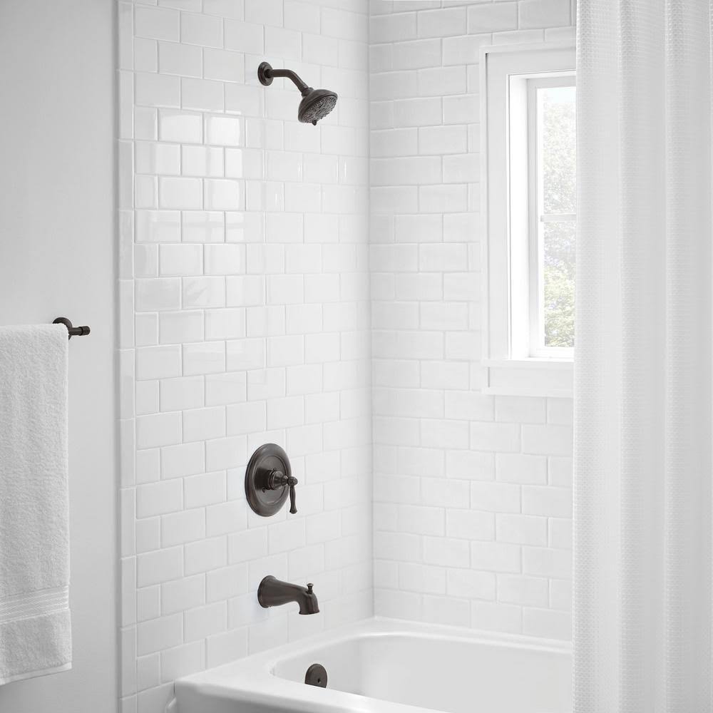 Bronze Single-Handle 3-Spray Tub and Shower Faucet H250092