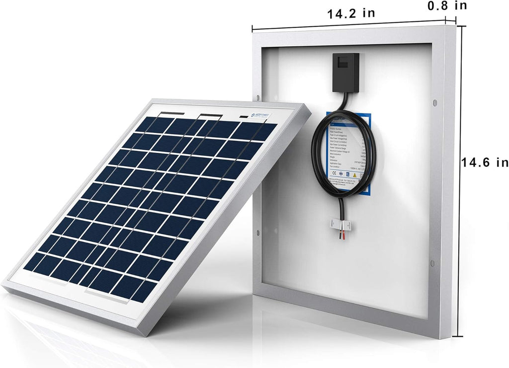 12V 25W 5A Polycrystalline Solar Panel & Charge Controller with USB 5V Output Z534