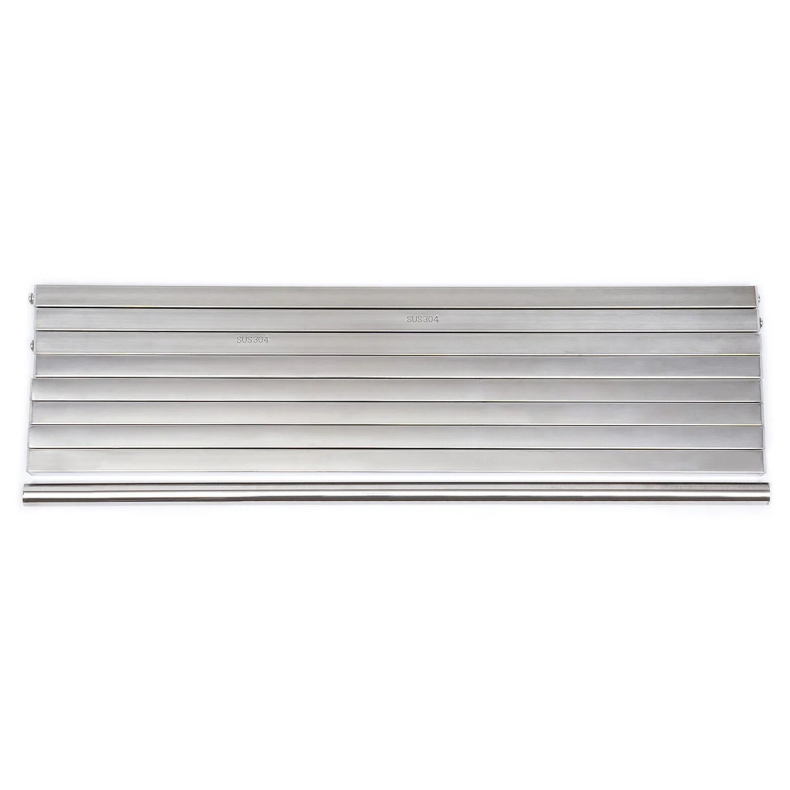 Wall Mount Microwave Oven Shelf Storage Bracket with 12 Hook Stainless E67764