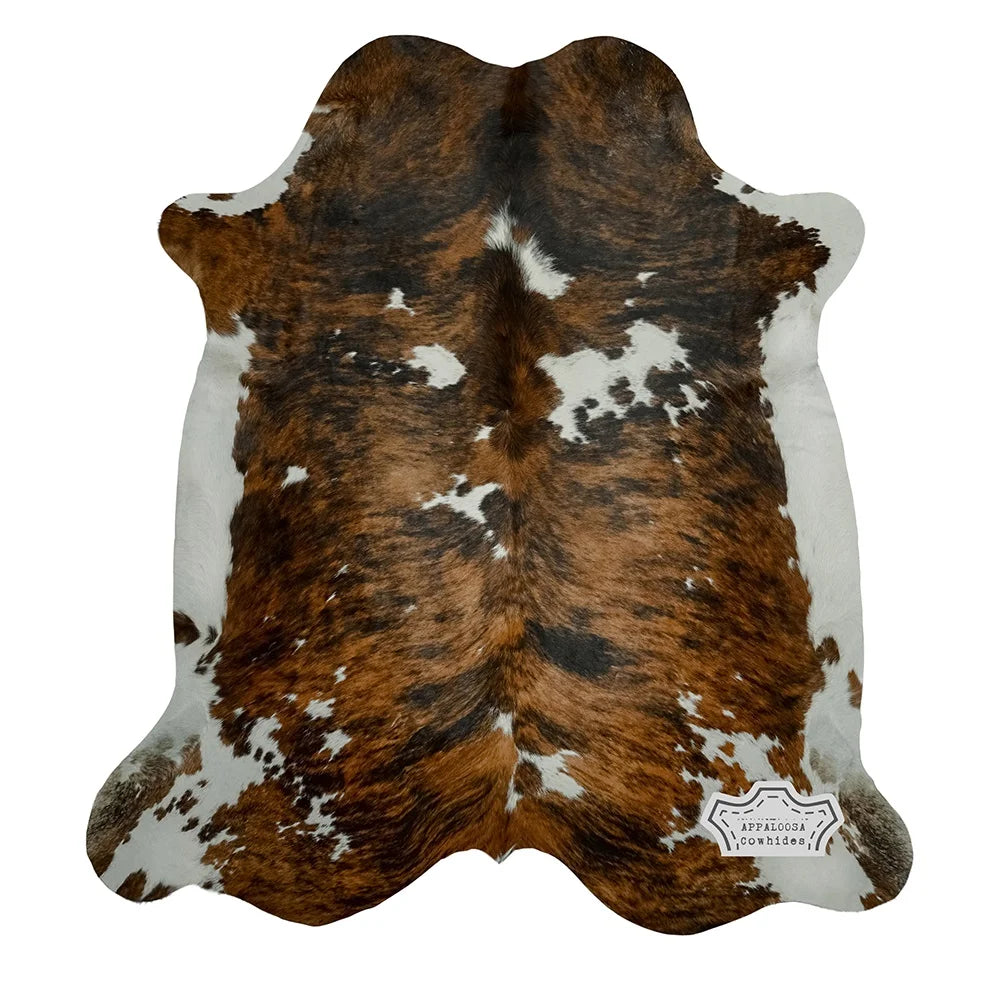 Medium Tricolor Cowhide Rug 5' x 7' S997624