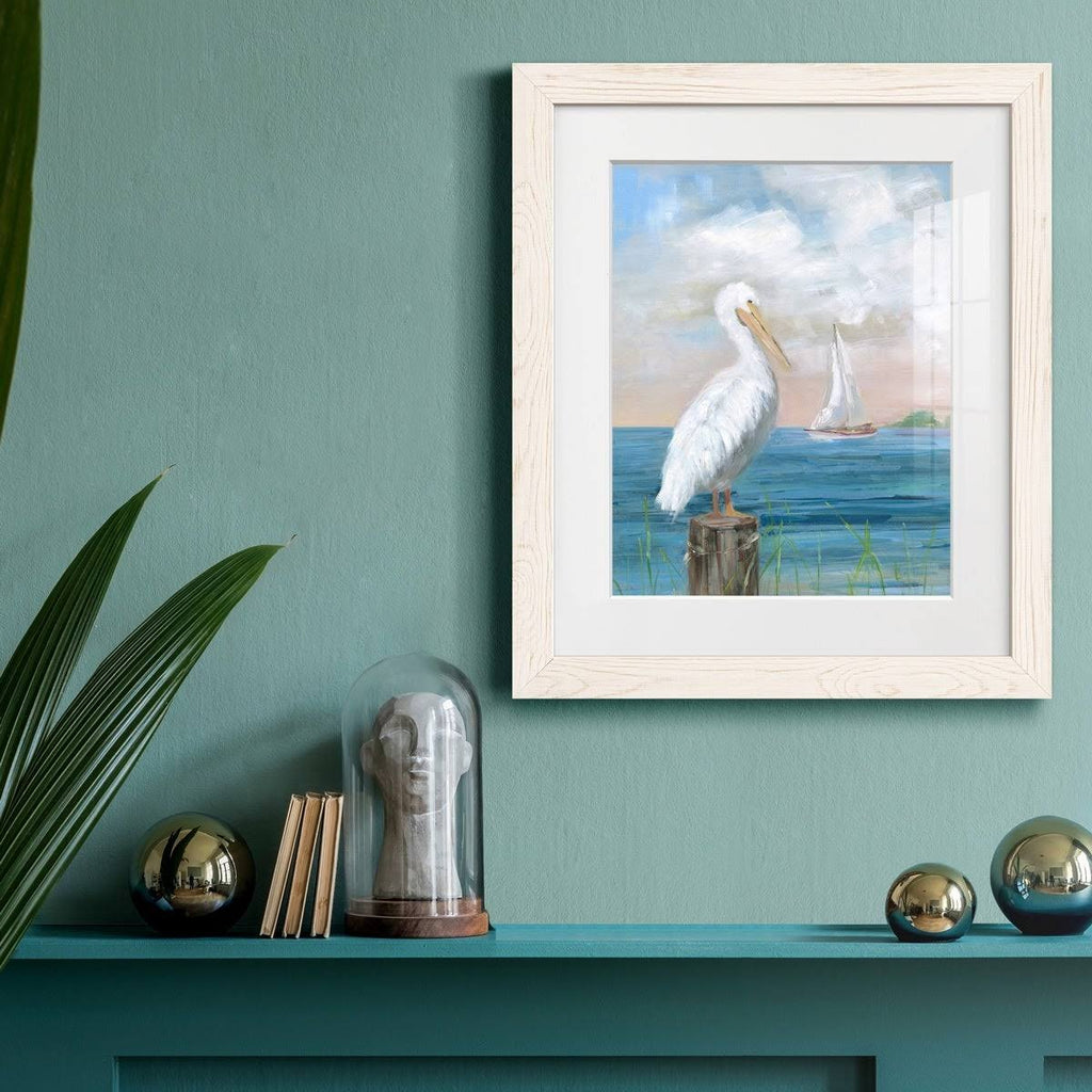 Framed Print 27.5X37.5 Walnut G158