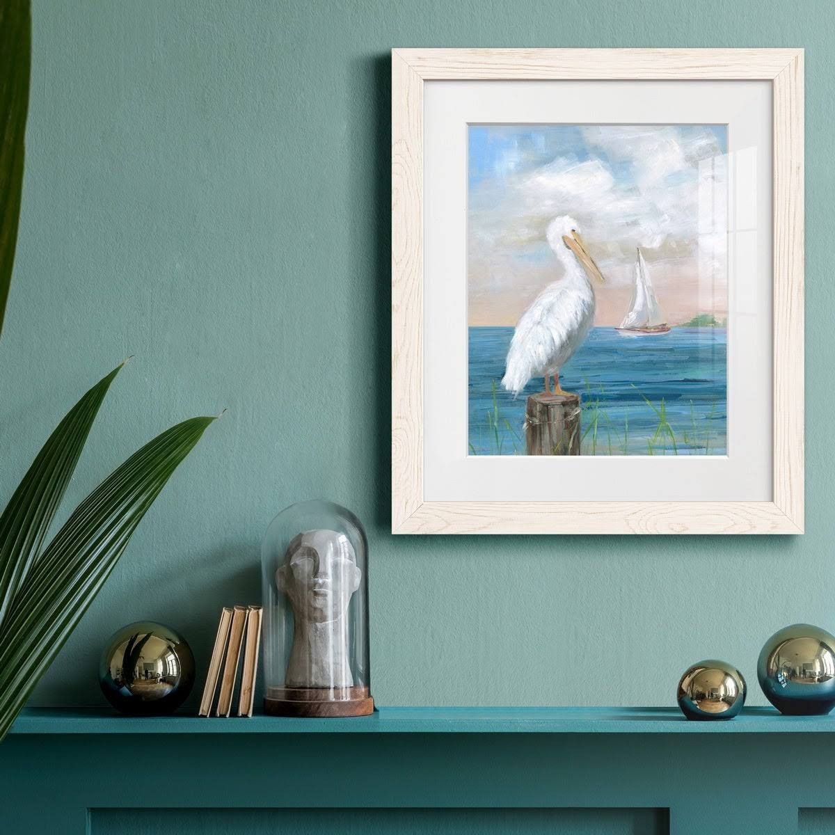 Framed Print 27.5X37.5 Walnut G158