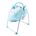 Blue Electric Baby Bouncer Swing Seat with Bluetooth Music and Remote Control R708