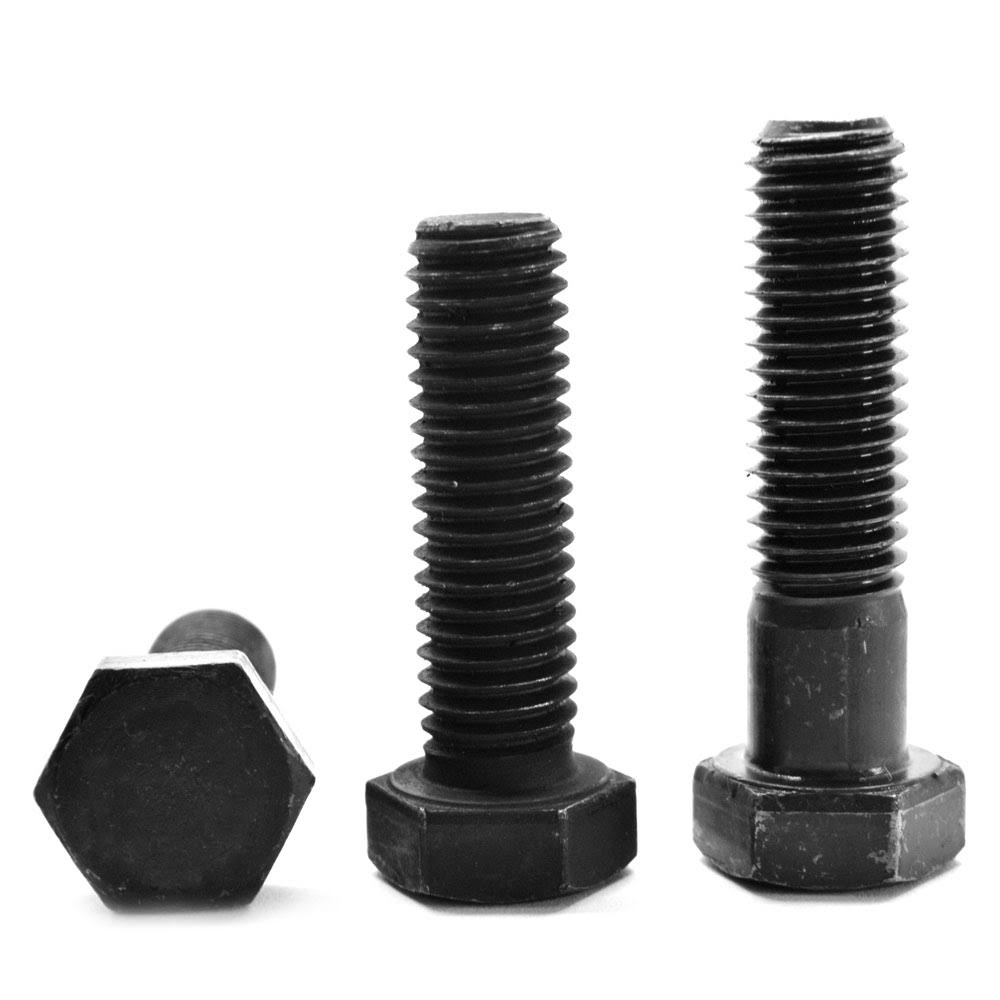 3/4x22-16 x 4 1/2x22 Fine Thread Grade 8 Hex Cap Screw Alloy Steel Black Oxide E550364