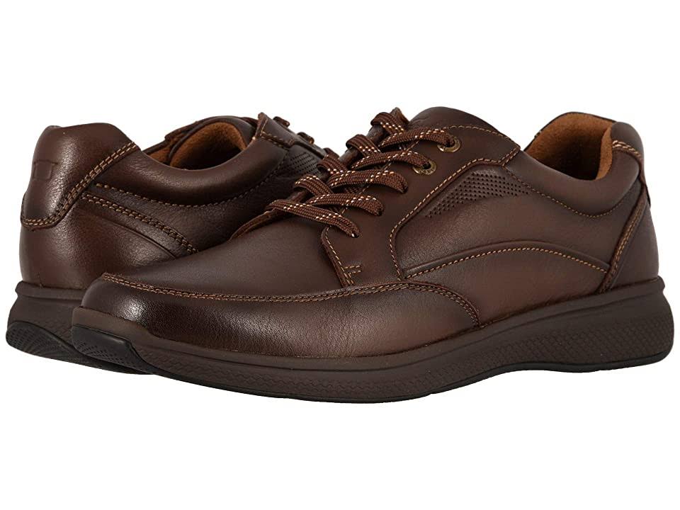 Brown Tumbled Moc Toe Walk Shoes Q2167