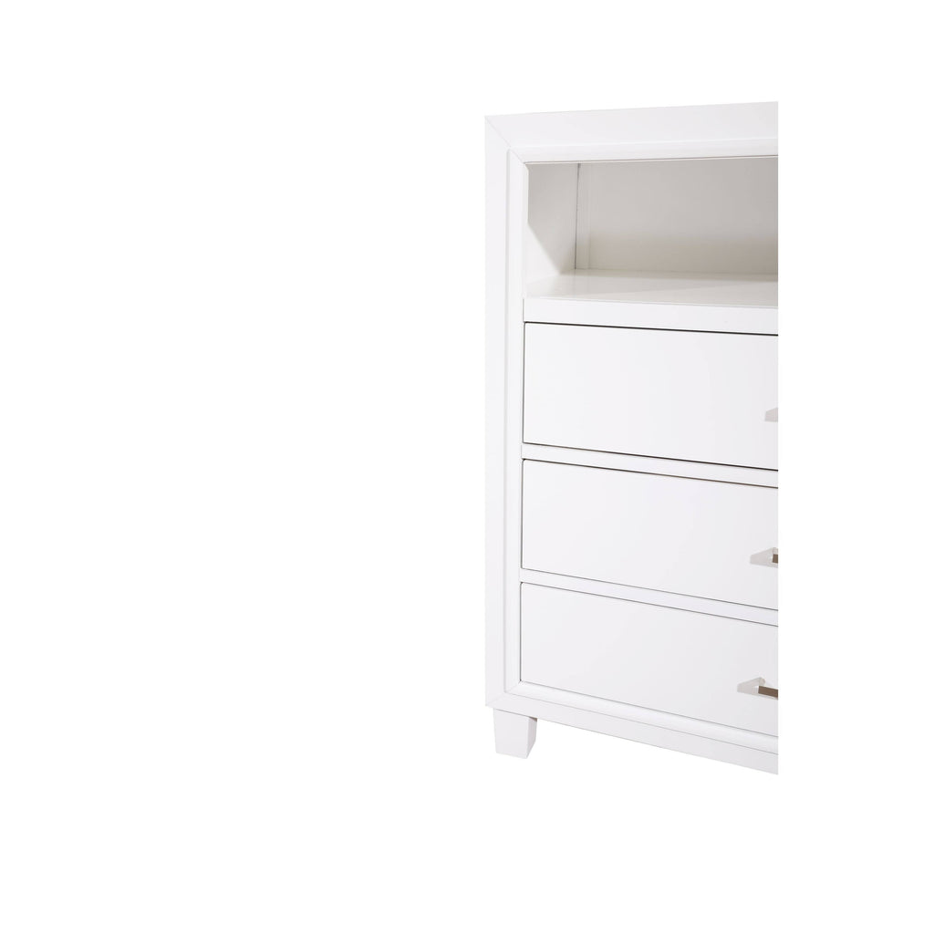 Cappuccino Media Chest W1302