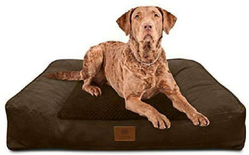 Memory Foam Pet Bed (Brown) B66665