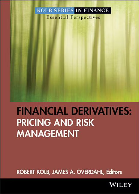 Financial Derivatives: Pricing and Risk Management, Book 5, Hardcover E365