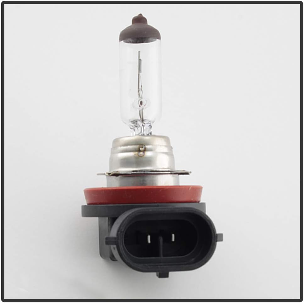 Yellow Lens Bumper Fog Lights Assembly Driving Lamps with Bulbs H1298