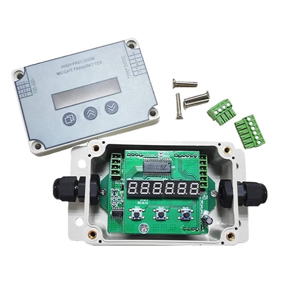 Load Cell Amplifier with Digit Display, Output 4-20mA/0-10V/RS485, Accuracy ±0.2%FS D4242