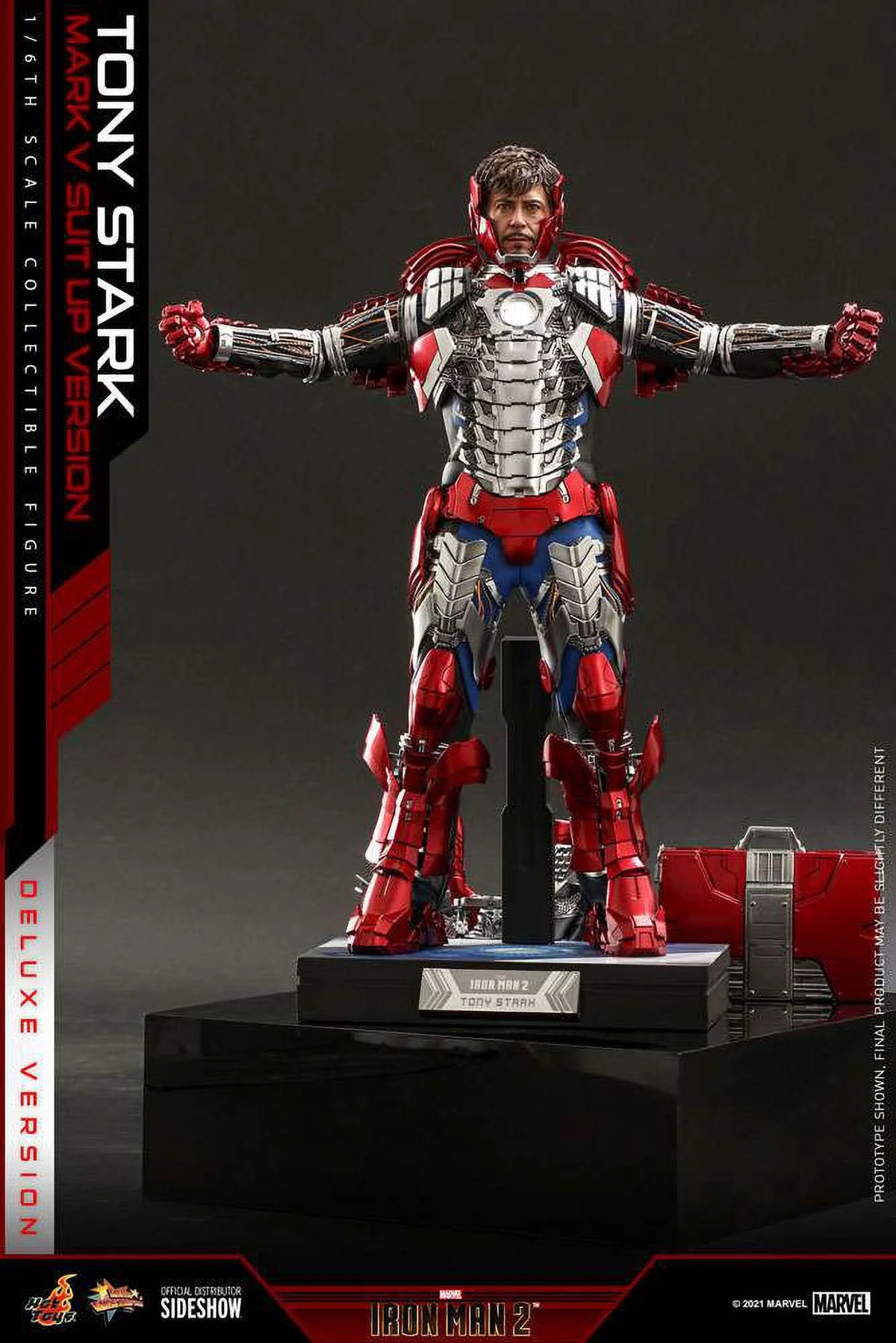 Diecast Iron Man Mark V Collectible Figure L268