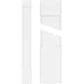 Plain PVC Pilaster (Pair) I384
