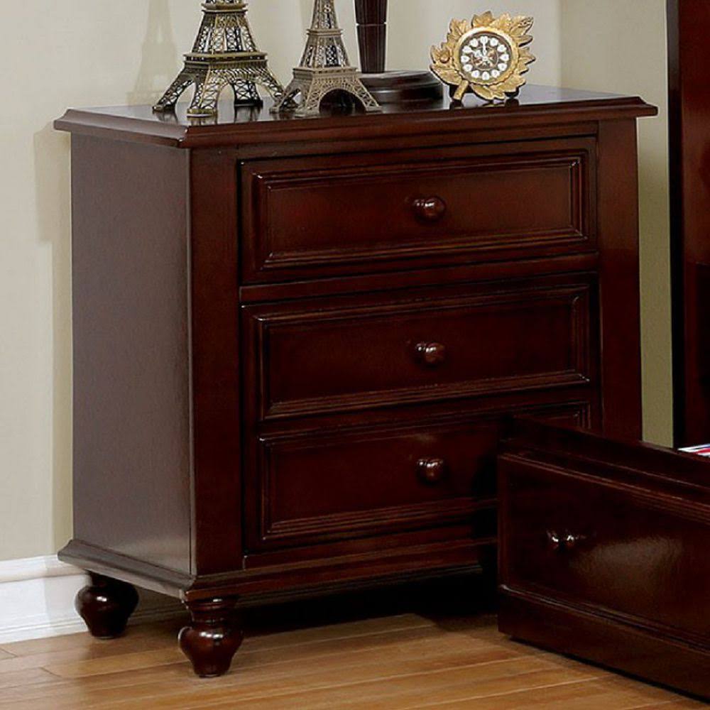 Dark Walnut Night Stand C151