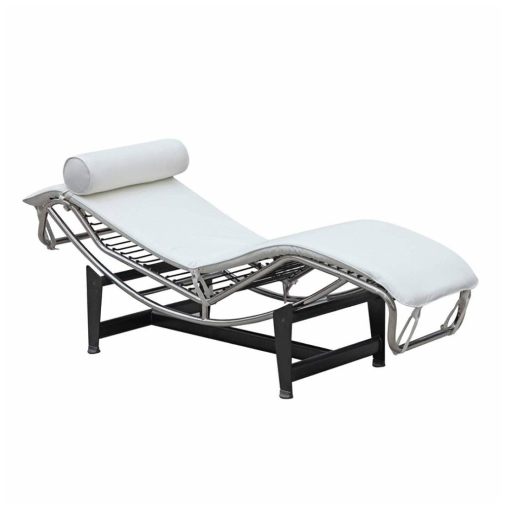 White Adjustable Chaise W486740