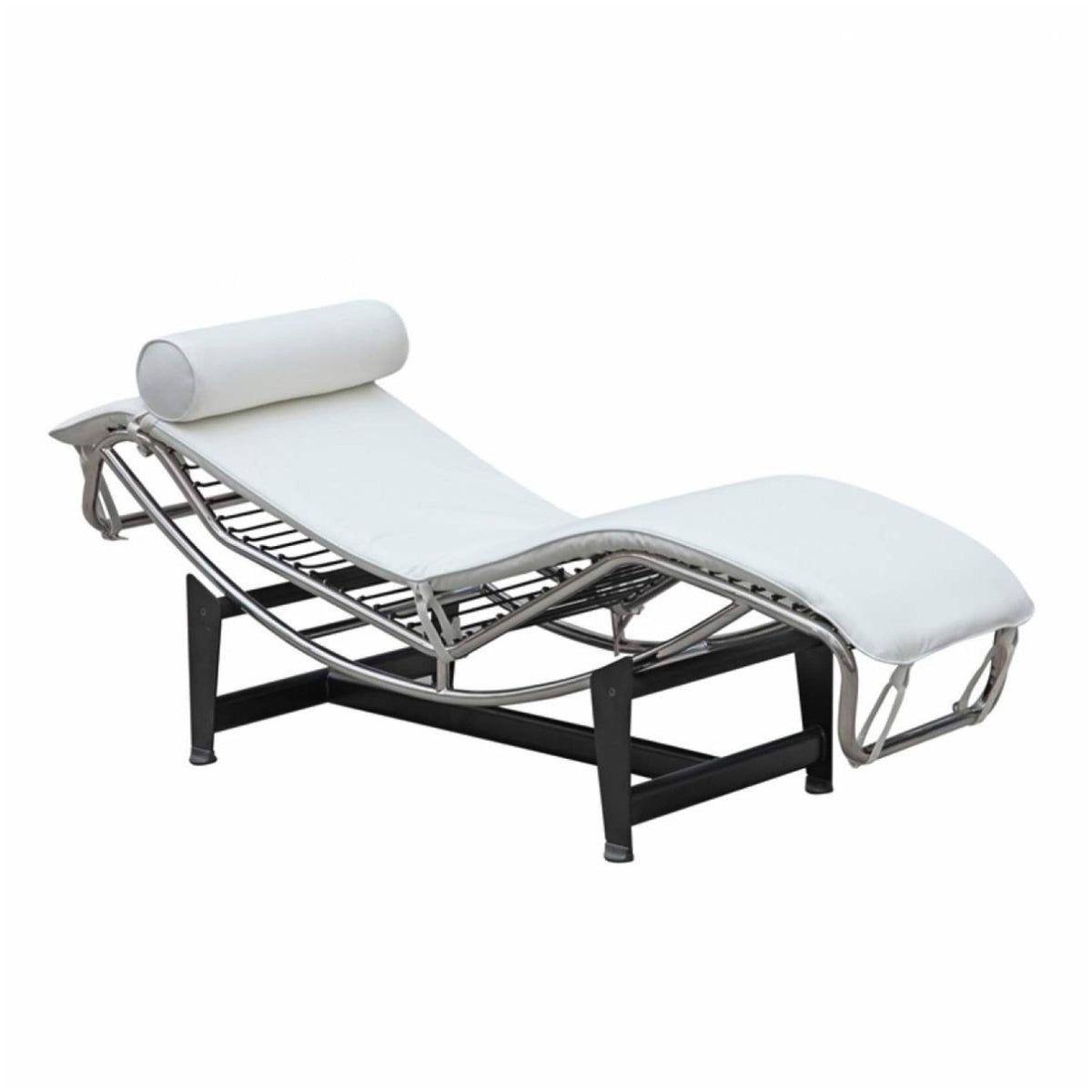 White Adjustable Chaise W486740
