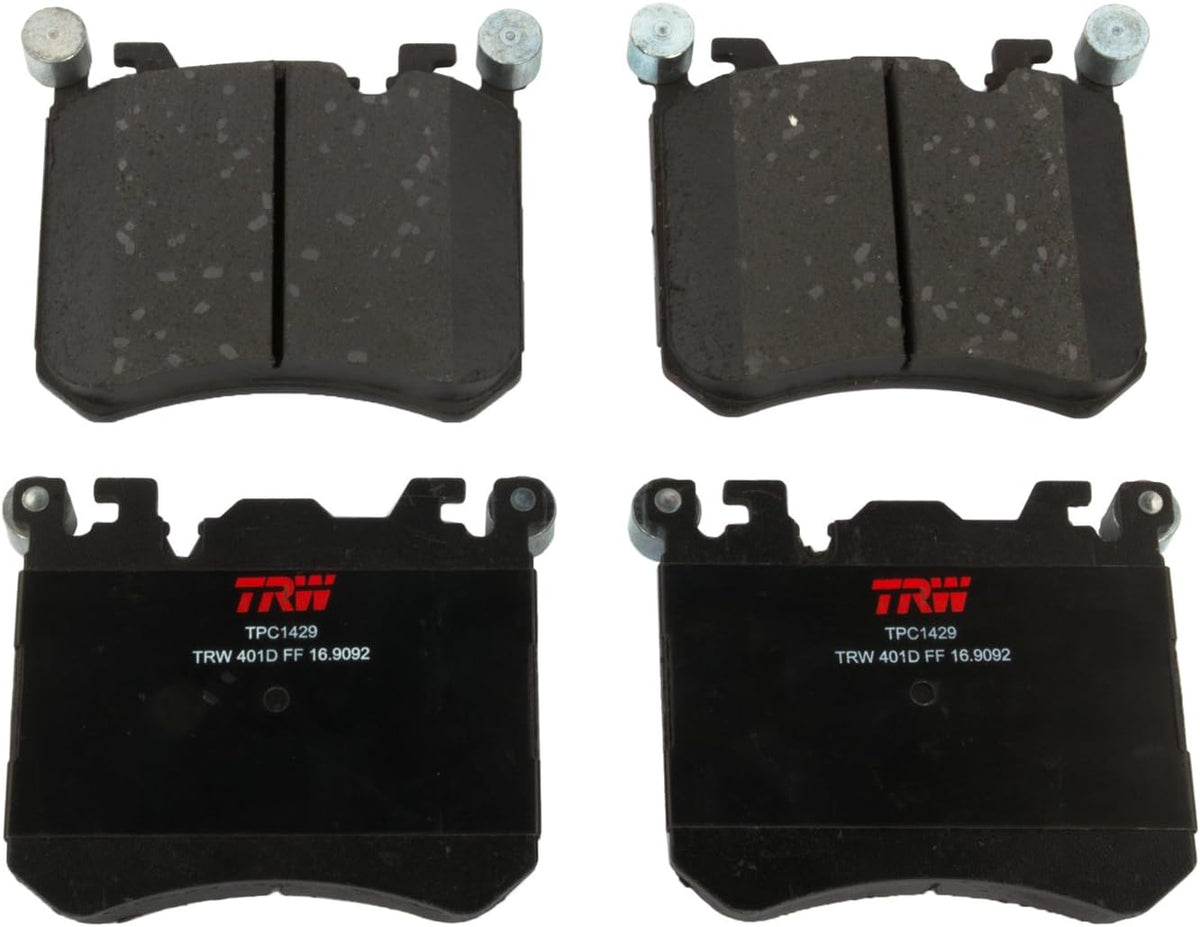 Disc Brake Pad Set Front Black Pack of 2 K505