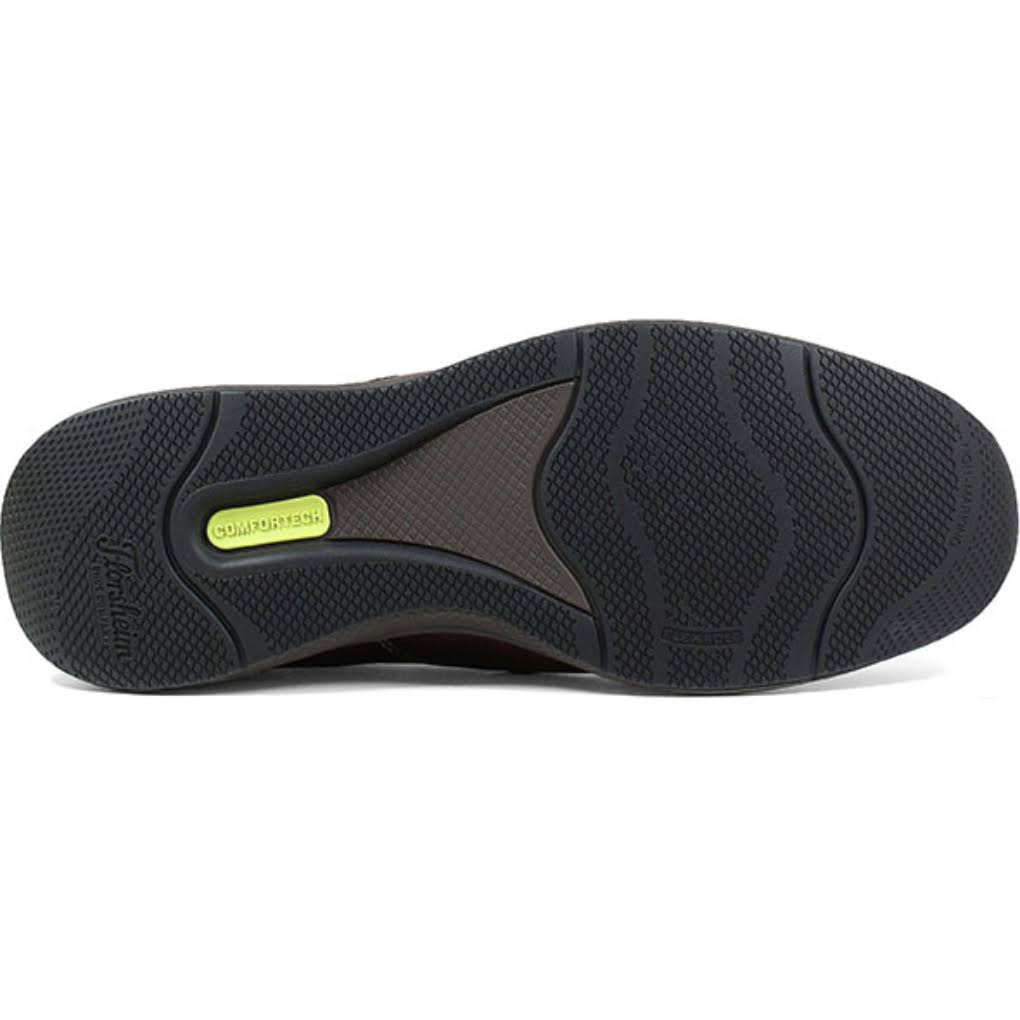 Brown Tumbled Moc Toe Walk Shoes Q2167
