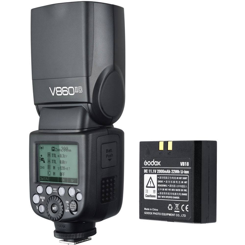 V860IIO TTL Li-Ion Flash Kit for Olympus/Panasonic Cameras A85713