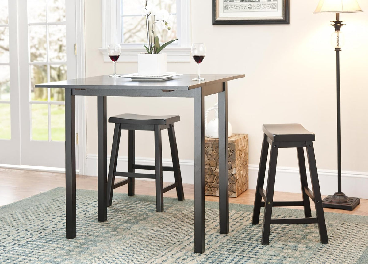 Dark Espresso Oak 3-Piece Pub Set F9046