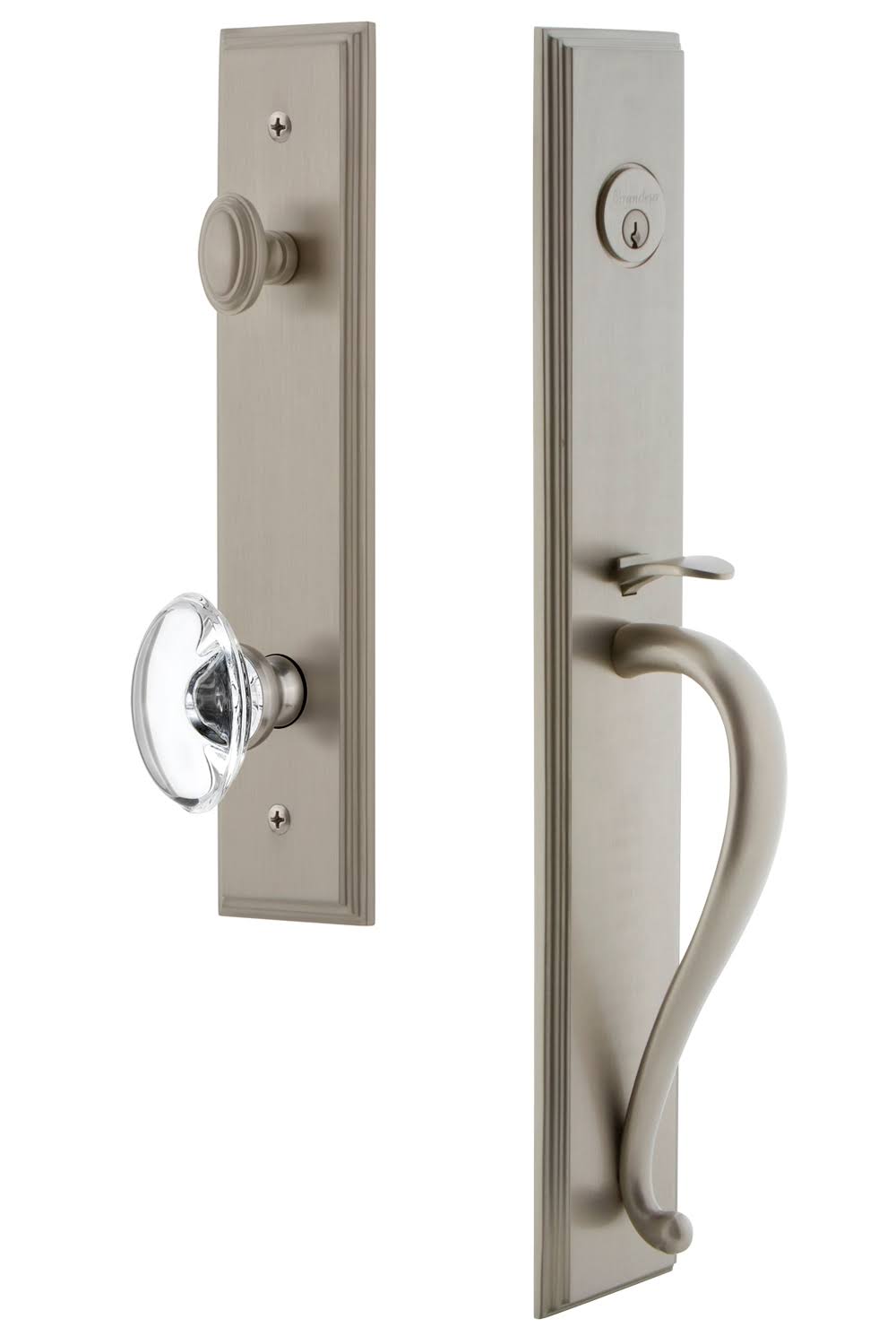 Satin Nickel Knob D93002