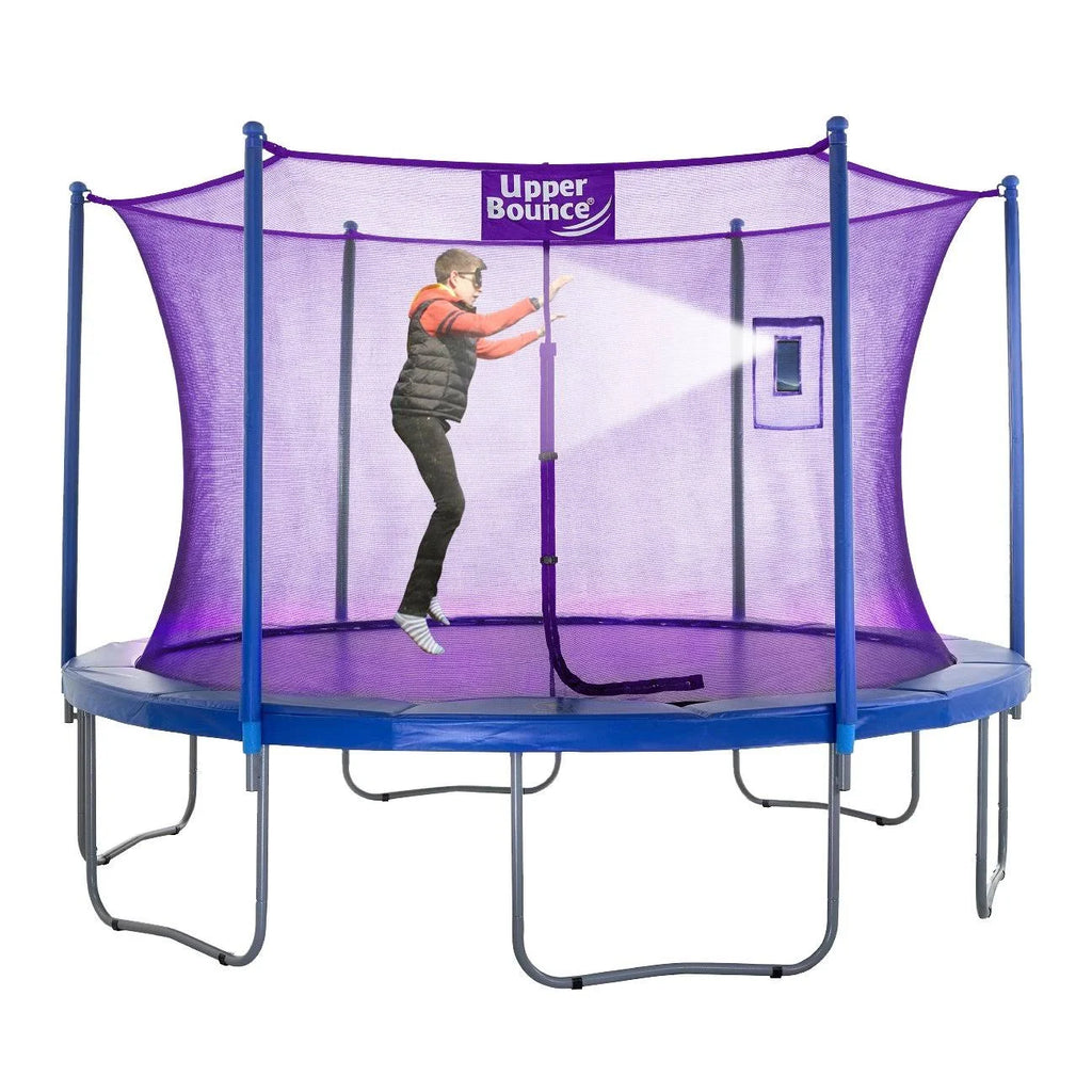 Trampoline Safety Enclosure Replacement Net with Smartphone/Tablet Pouch N776