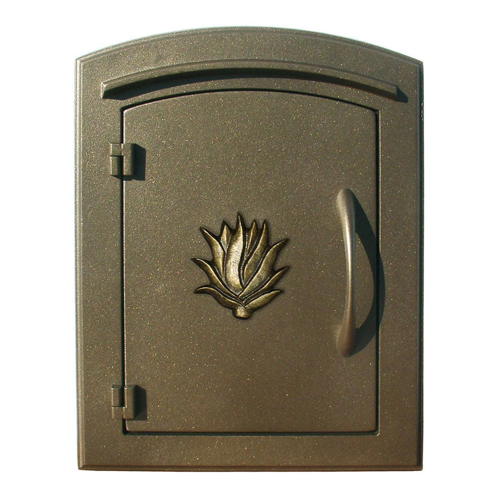 Bronze Column Mount Mailbox R418