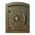 Bronze Column Mount Mailbox R418