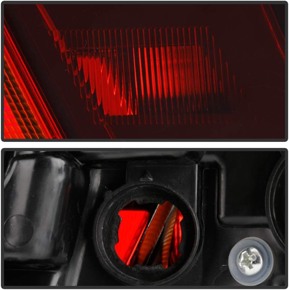 All Red Lens Tail Lights Assembly O729910