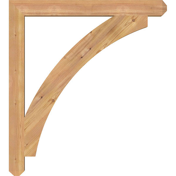 Thorton Craftsman Smooth Bracket, Western Red Cedar T518