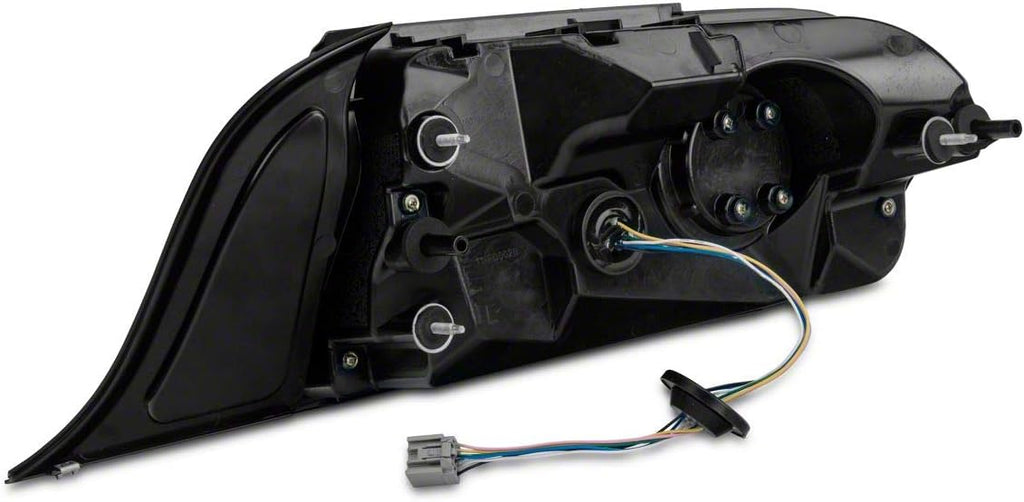 Gloss Black Housing Smoked Lens LED Tail Lights H337200