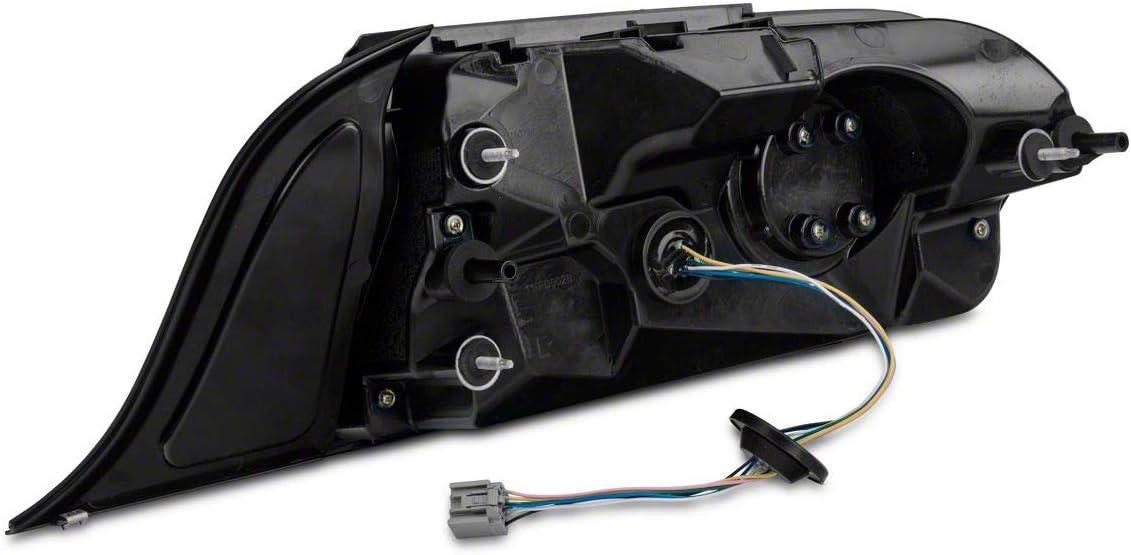 Gloss Black Housing Smoked Lens LED Tail Lights H337200