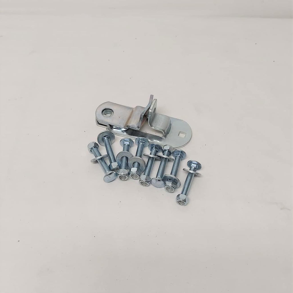 36 Zinc Cargo Trailer Door CamBar Latch Tamper Proof Hinge & Mounting Hardware Pack of 2 G486