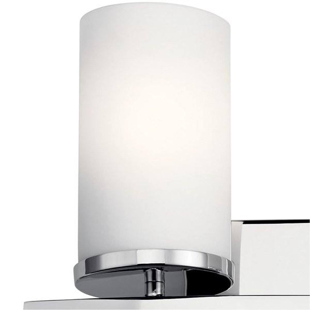 Brushed Nickel 2 Light Bath Light K77463