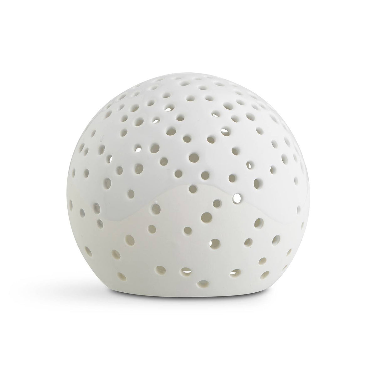 White Tealight Candle Ball 14 cm F208613