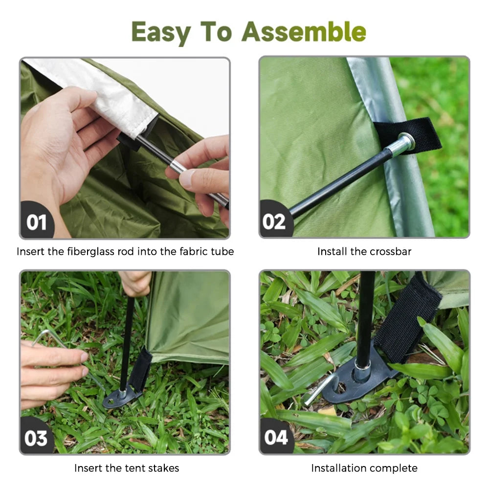 Waterproof 210d Fabric Bike Shed Tent A111