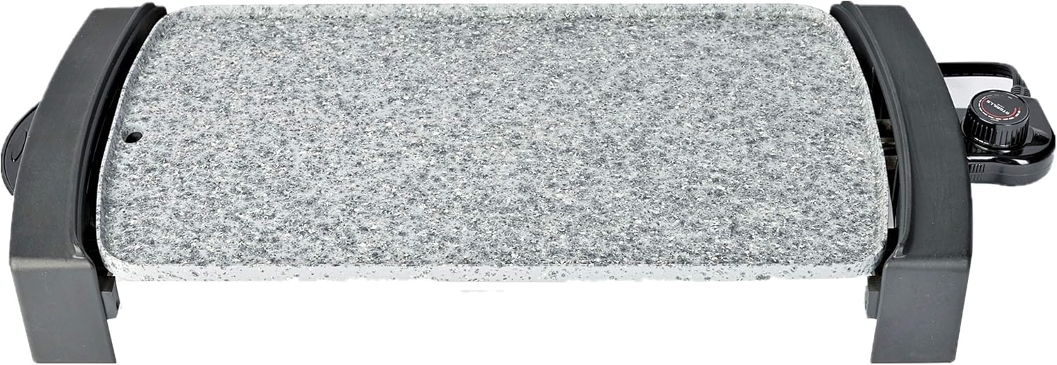 Smokeless Stone-Derived Electric Griddle Pan N7992