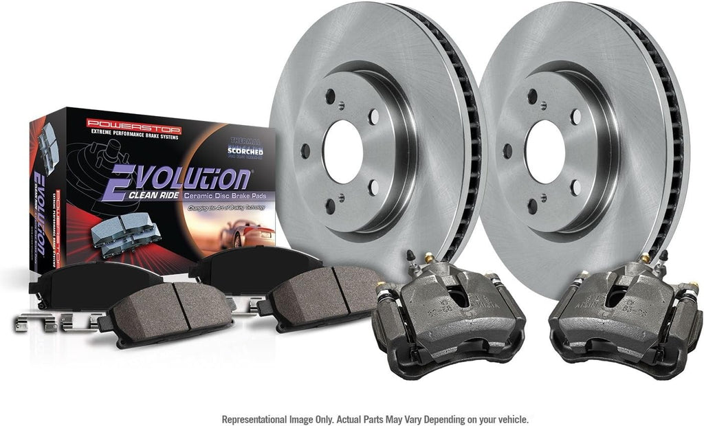 1-Click OE Replacement Brake Kit with Calipers O383068