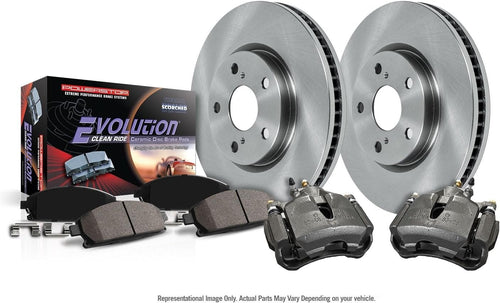 1-Click OE Replacement Brake Kit with Calipers O383068