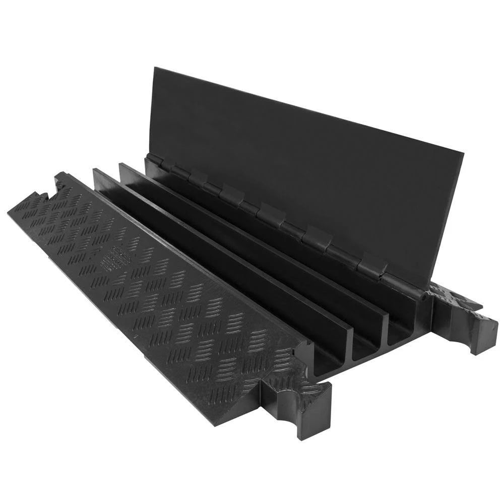 Black 3 Channel Cable Protector J2196