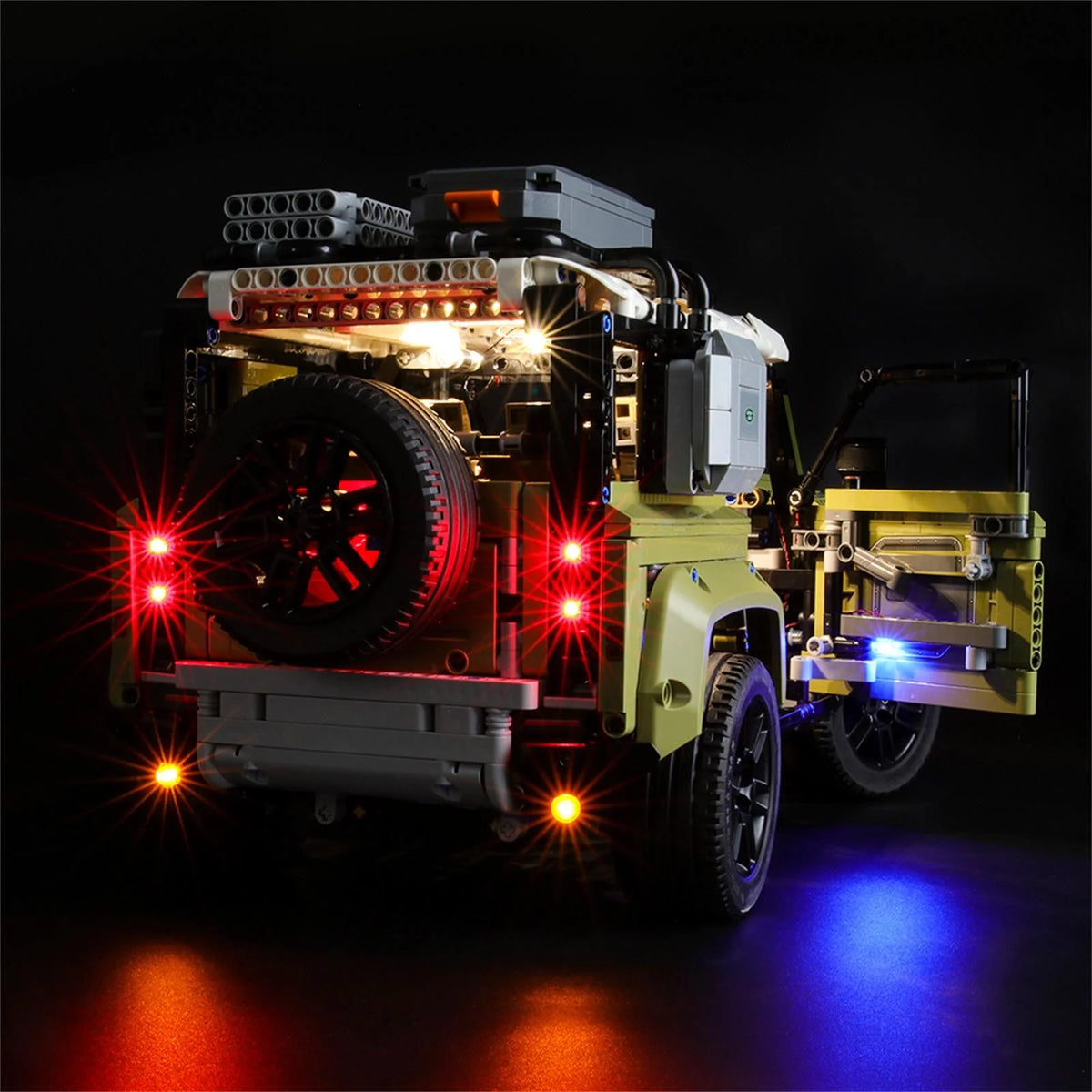LED Lighting Kit for Land Rover Defender Building Blocks Model B18868