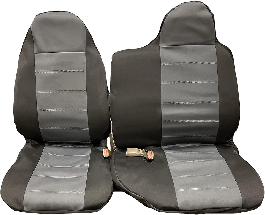 Gray Waterproof Neoprene Bench Seat Cover for Ford Ranger F987435